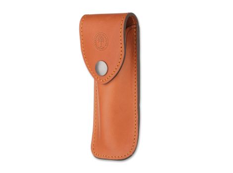 [090050BR] BÖKER FRANZ. LEDER-ETUI BRAUN GROSS