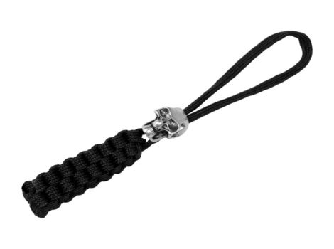 [09BO773] BÖKER PLUS BLACK SKULL LANYARD